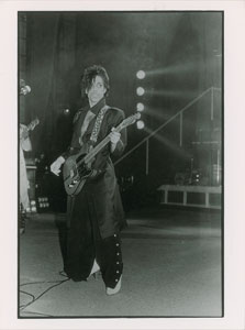 Lot #5612  Prince 1981 Dirty Mind Tour Original Vintage Photograph - Image 1