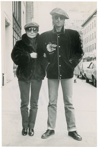 Lot #5063 John Lennon and Yoko Ono Photograph - Image 1