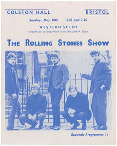 Lot #5108  Rolling Stones 1964 Colston Hall
