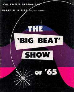 Lot #5109  Rolling Stones 1965 'The Big Beat Show' Program - Image 1