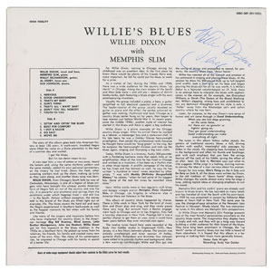 Lot #5229 Willie Dixon Signed Album