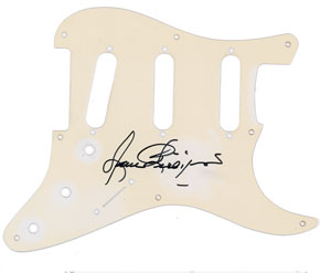 Lot #5205 Sam Phillips Signed Pickguard - Image 1