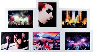 Lot #5625  Prince Purple Rain Tour Group of (6) Photographic Prints - Image 1