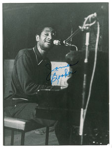 Lot #5176 James Booker Signed Photograph