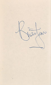 Lot #5103 Brian Jones Signature - Image 1