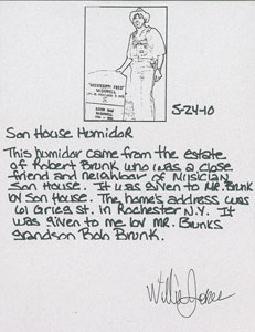 Lot #5193 Son House's Cigar Humidor - Image 3