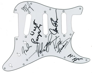 Lot #5451  Chicago Signed Pick Guard - Image 1