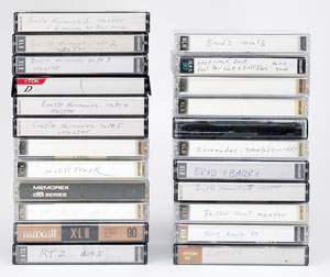 Lot #5390  Boston: Brad Delp's Collection of (21) Cassette Tapes - Image 1