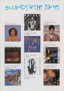 Lot #5626  Prince Sign o' the Times Group of (6) Items - Image 3