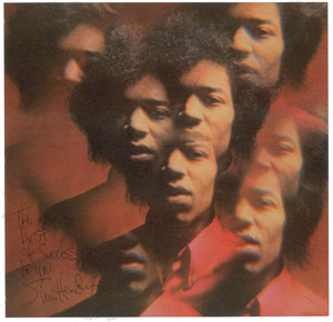 Lot #5096 Jimi Hendrix Signed Photograph - Image 1