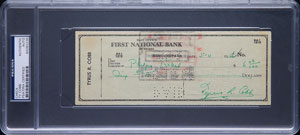Lot #9253 Ty Cobb - Image 1