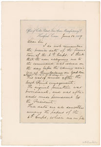 Lot #366 William B. Franklin - Image 1