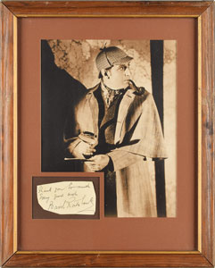 Lot #775 Basil Rathbone - Image 1