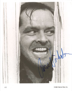 Lot #773 Jack Nicholson and Jamie Lee Curtis - Image 1