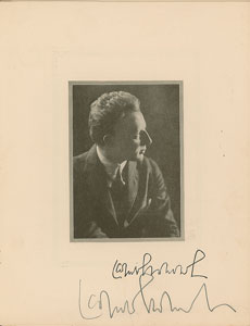 Lot #567 Sergei Rachmaninoff - Image 2