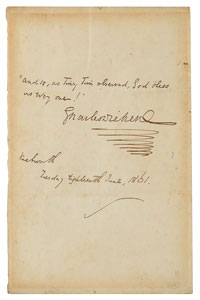 Lot #491 Charles Dickens - Image 2