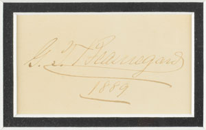 Lot #353 P. G. T. Beauregard - Image 2