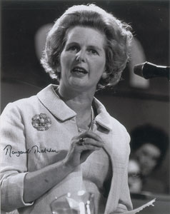 Lot #293 Margaret Thatcher