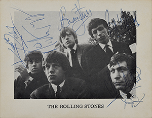 Lot #595  Rolling Stones