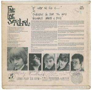 Lot #602 The Yardbirds - Image 1