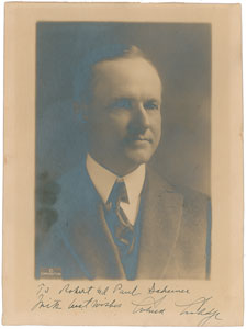 Lot #97 Calvin Coolidge