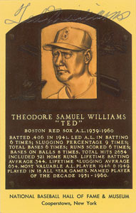Lot #941 Ted Williams - Image 1