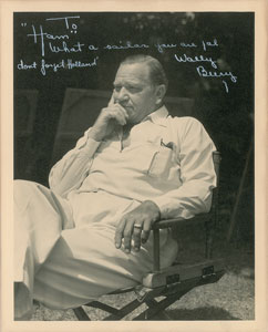 Lot #717 Wallace Beery - Image 1