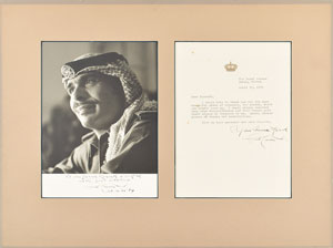 Lot #268  King Hussein - Image 1