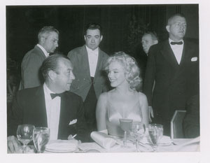 Lot #763 Marilyn Monroe and Robert F. Wagner - Image 1