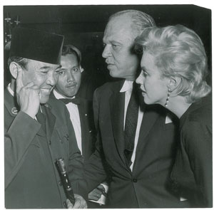 Lot #765 Marilyn Monroe and Sukarno - Image 1