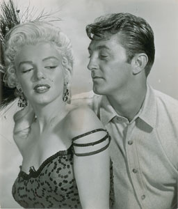 Lot #764 Marilyn Monroe and Robert Mitchum - Image 1