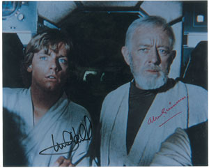 Lot #783  Star Wars: Guinness and Hamill