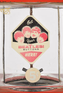 Lot #642  Beatles: Button Vending Machine - Image 3