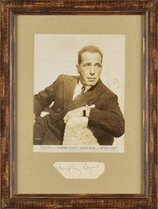 Lot #687 Humphrey Bogart
