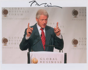 Lot #96 Bill Clinton