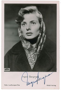 Lot #719 Ingrid Bergman - Image 1