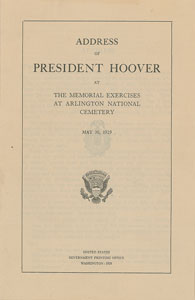 Lot #107 Herbert Hoover - Image 1
