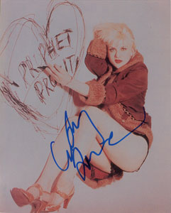 Lot #846 Courtney Love - Image 1