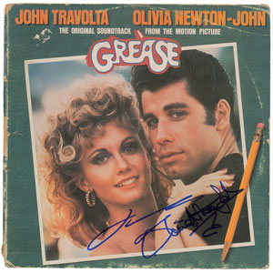 Lot #886 John Travolta and Olivia Newton-John