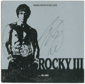 Lot #879 Sylvester Stallone - Image 1