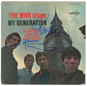 Lot #891 The Who: Daltrey and Townshend - Image 1