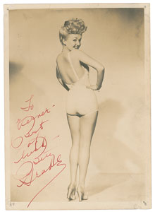 Lot #693 Betty Grable