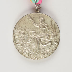 Lot #8490  Los Angeles 1984 Summer Olympics Silver Winner’s Medal - Image 2