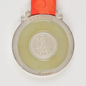 Lot #8491  Beijing 2008 Summer Olympics Silver Winner’s Medal - Image 2
