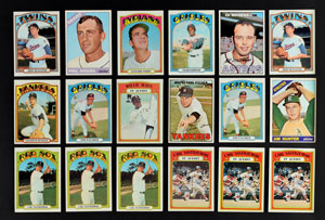 Lot #8092  1963-72 Topps & Fleer Baseball Collection of Partial Sets (1,600+ cards) - Image 3