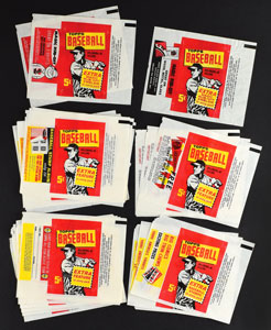 Lot #8200  1961 Topps Baseball Wrapper Collection (24) - Image 1