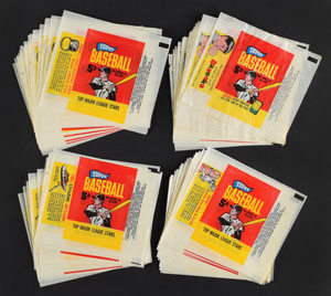 Lot #8209  1965 Topps Baseball Wrapper Collection (64) - Image 1