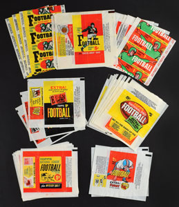 Lot #8197  1959-66 Topps Football Wrapper Collection (31) - Image 1