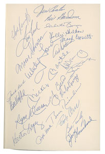 Lot #8297  1961 New York Yankees Team-Signed 1987 Hardcover First Edition of 'Sixty-One' (Signed by 23) - Image 1