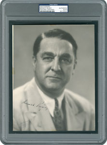 Lot #8400 Branch Rickey Signed Photograph - PSA/DNA - Image 1